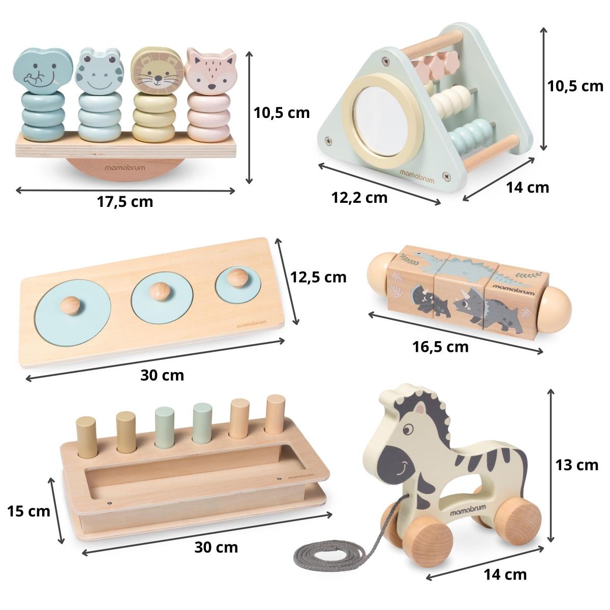 Montessori-lelusarja vauvalle 19-24 kuukautta