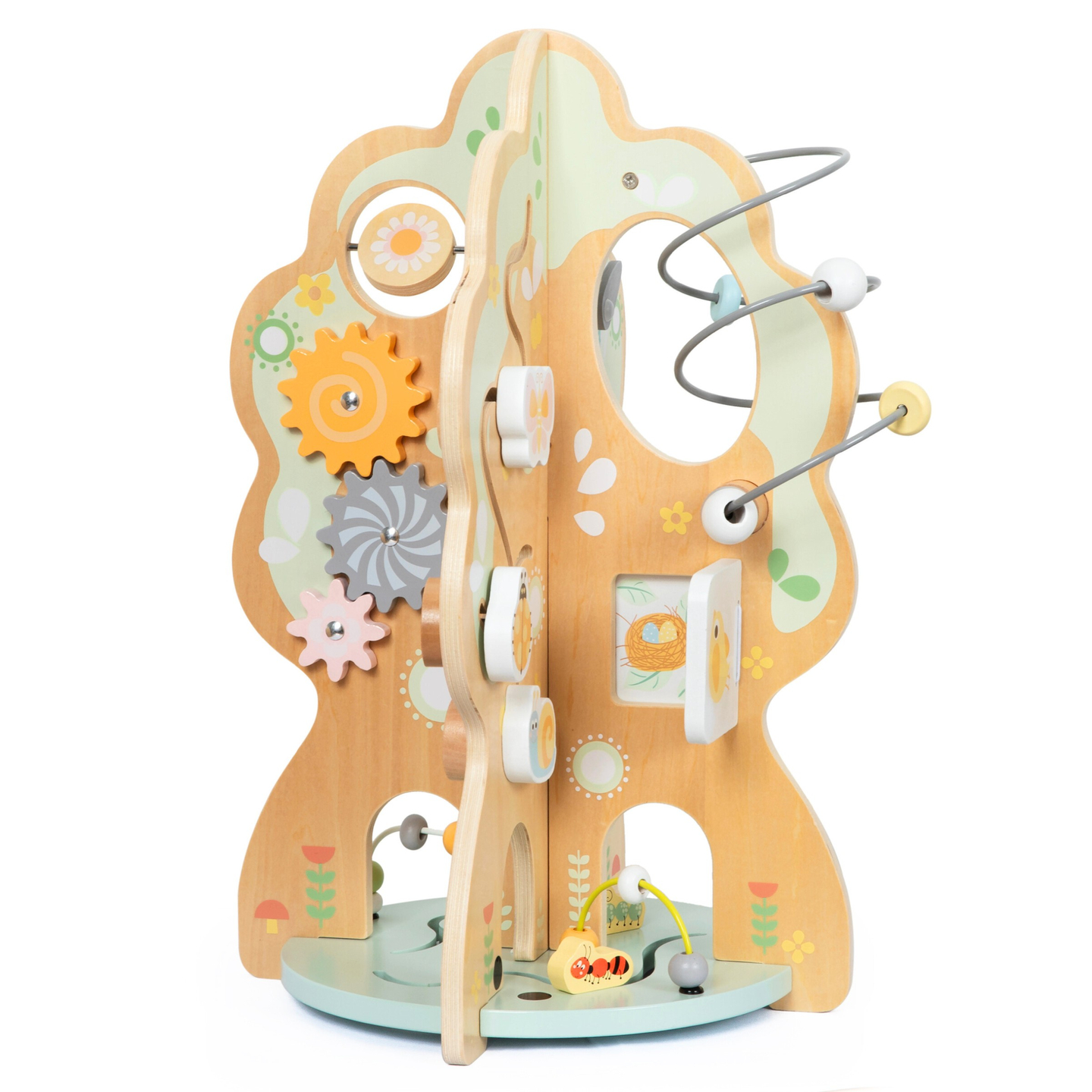 Puinen opetuslelu 10 in 1 - monitoimipuu